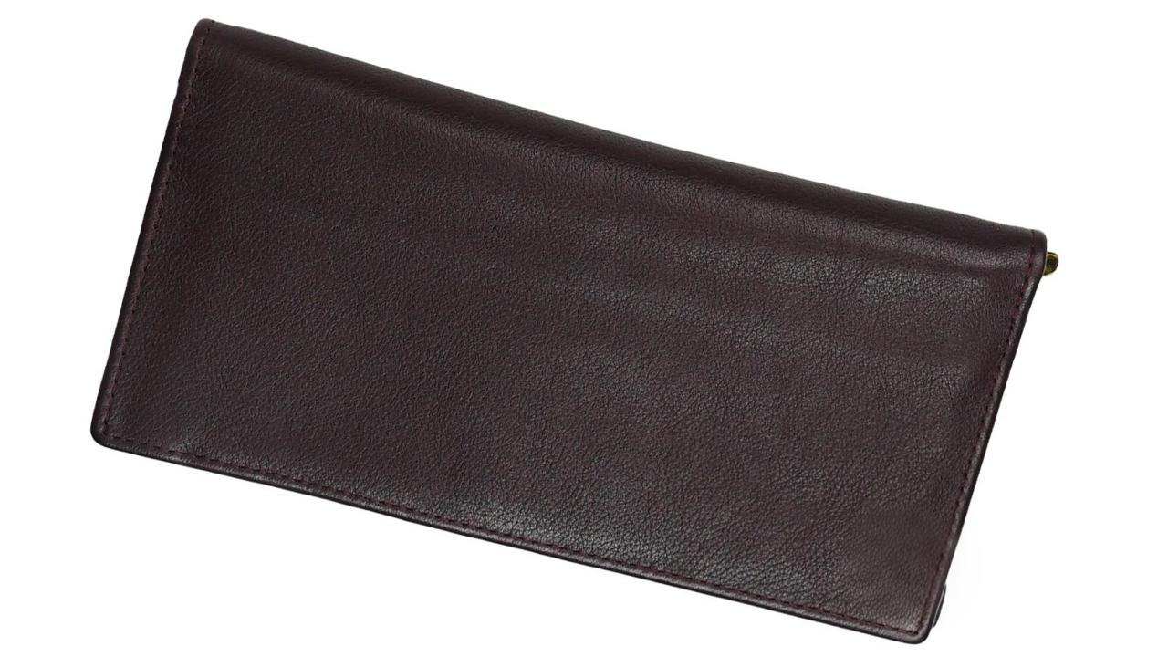 Artist Executive Leather Long Wallet BROWN