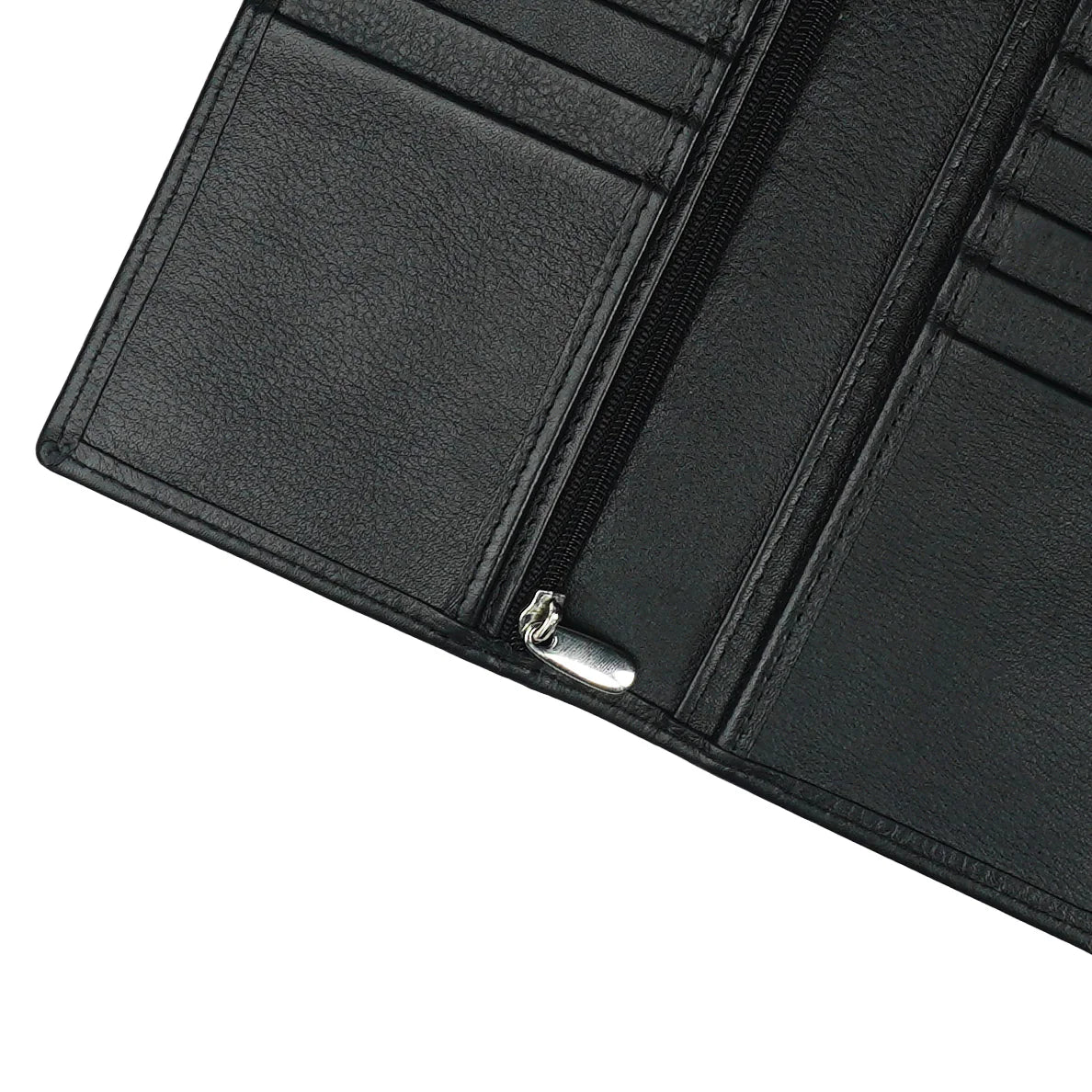 Artist Executive Leather Long Wallet BLACK