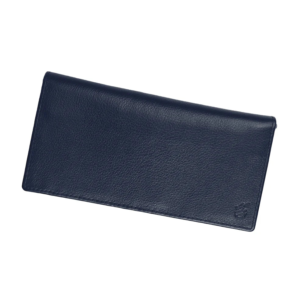 Artist Executive Leather Long Wallet - Blue
