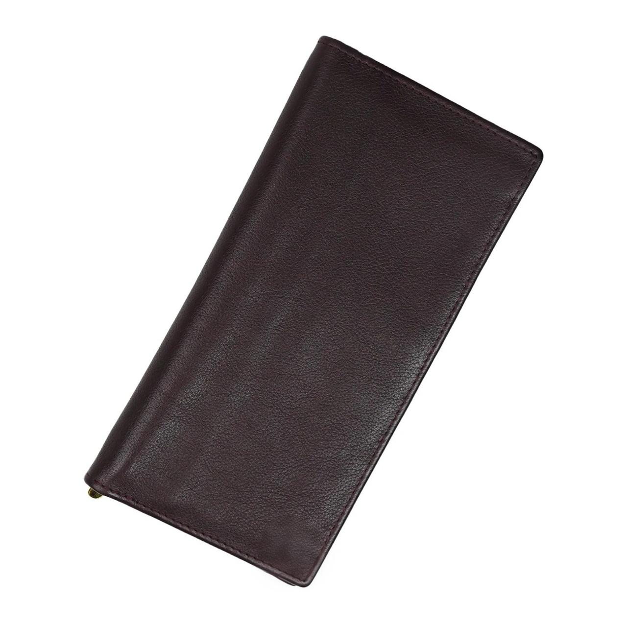 Artist Executive Leather Long Wallet BROWN