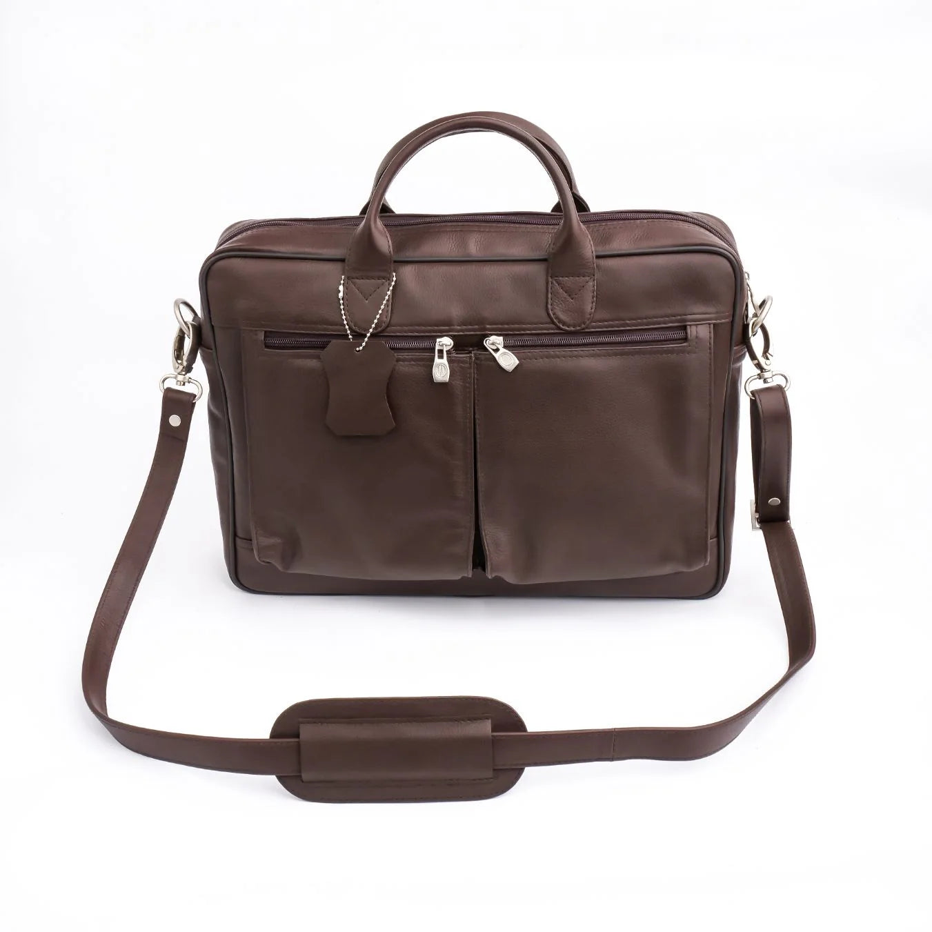 The Ultimate Leather Breifcase Bag-Dark Brown