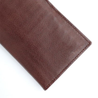 Artist Executive Leather Long Wallet - Vintage Brown
