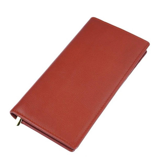 Artist Executive Leather Long Wallet TAN