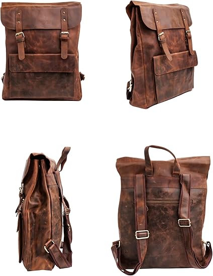 Artist Nomad Vintage Leather Backpack