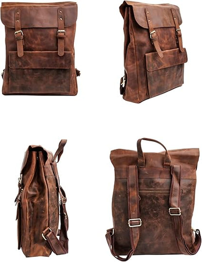 Artist Nomad Vintage Leather Backpack