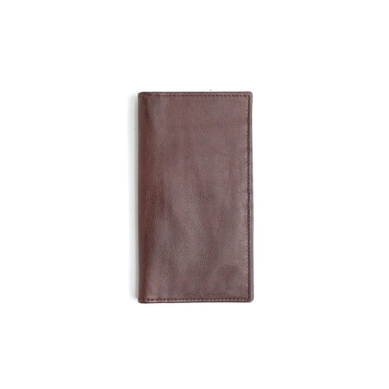 Artist Executive Leather Long Wallet - Vintage Brown