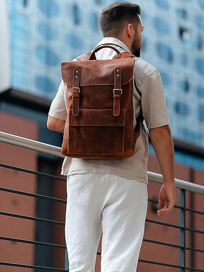 Artist Nomad Vintage Leather Backpack