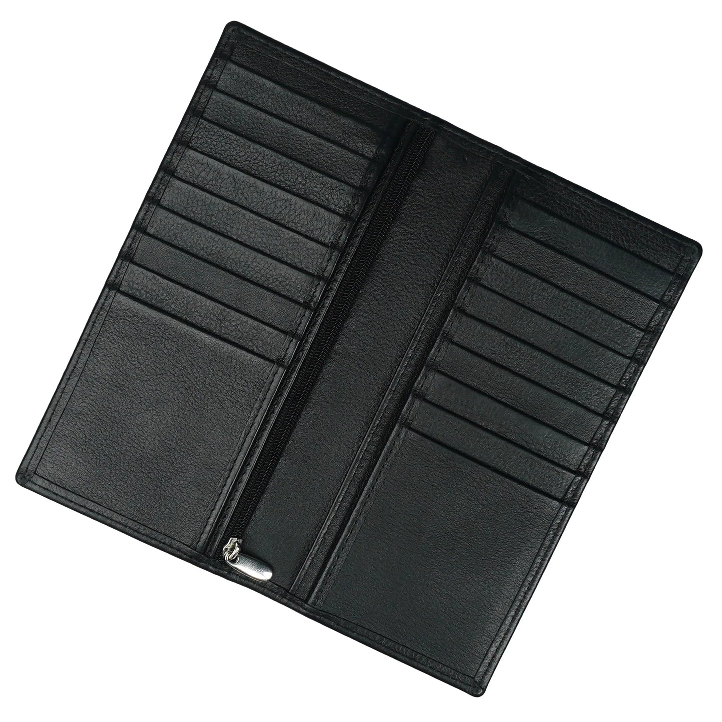 Artist Executive Leather Long Wallet BLACK
