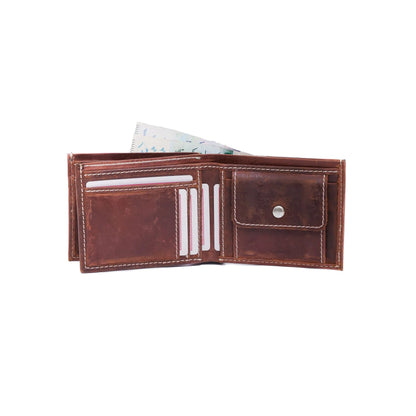 Artist Trident 2.0 Mens Vintage Leather Wallet