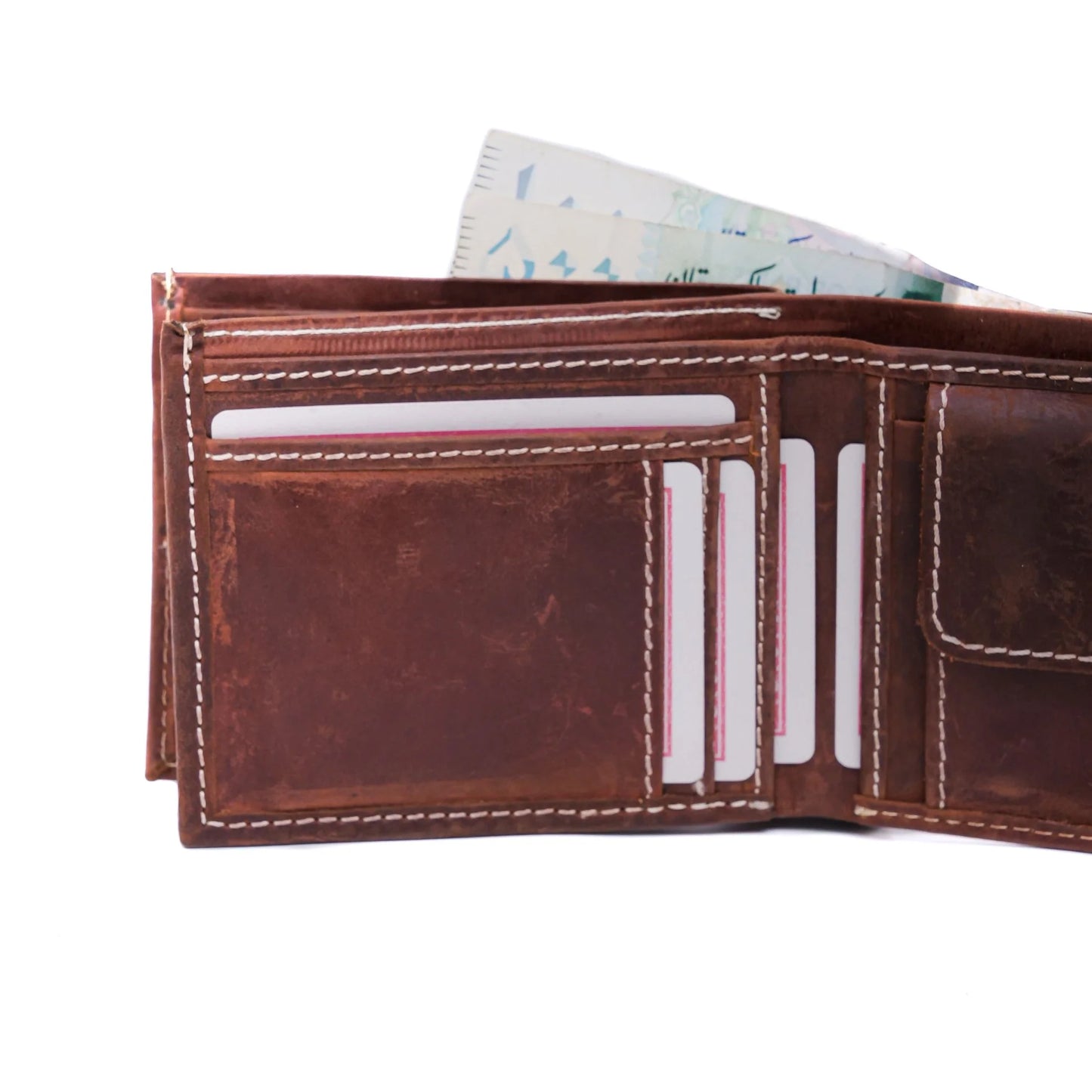 Artist Trident 2.0 Mens Vintage Leather Wallet