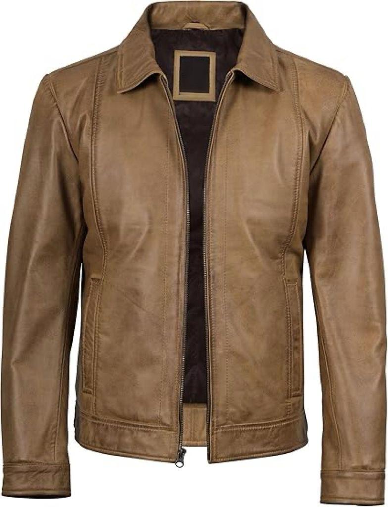 The Leather Artist Men's Classic Leather Jacket