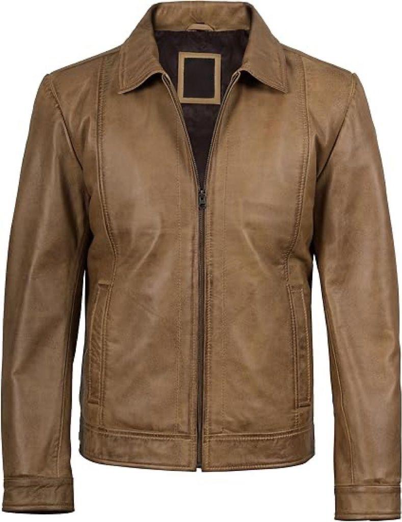 The Leather Artist Men's Classic Leather Jacket