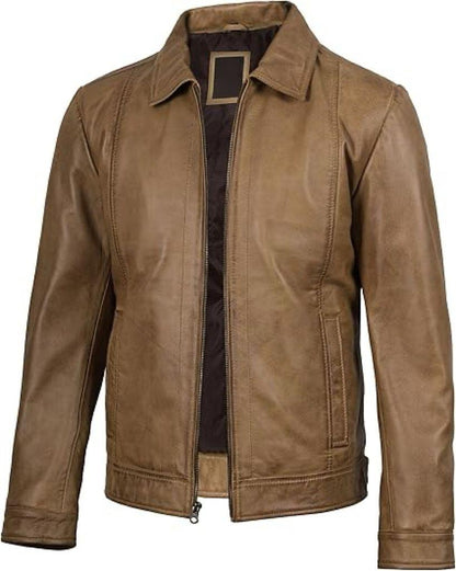 The Leather Artist Men's Classic Leather Jacket