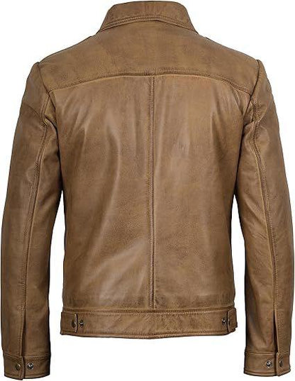 The Leather Artist Men's Classic Leather Jacket