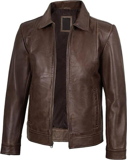 The Leather Artist Men's Classic Leather Jacket
