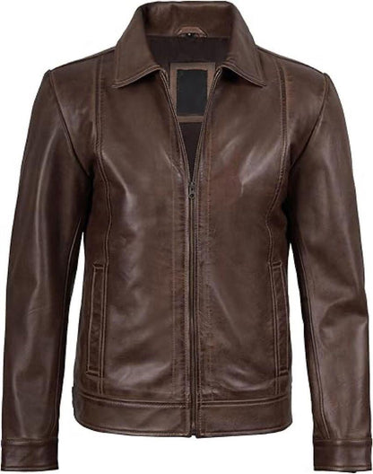 The Leather Artist Men's Classic Leather Jacket