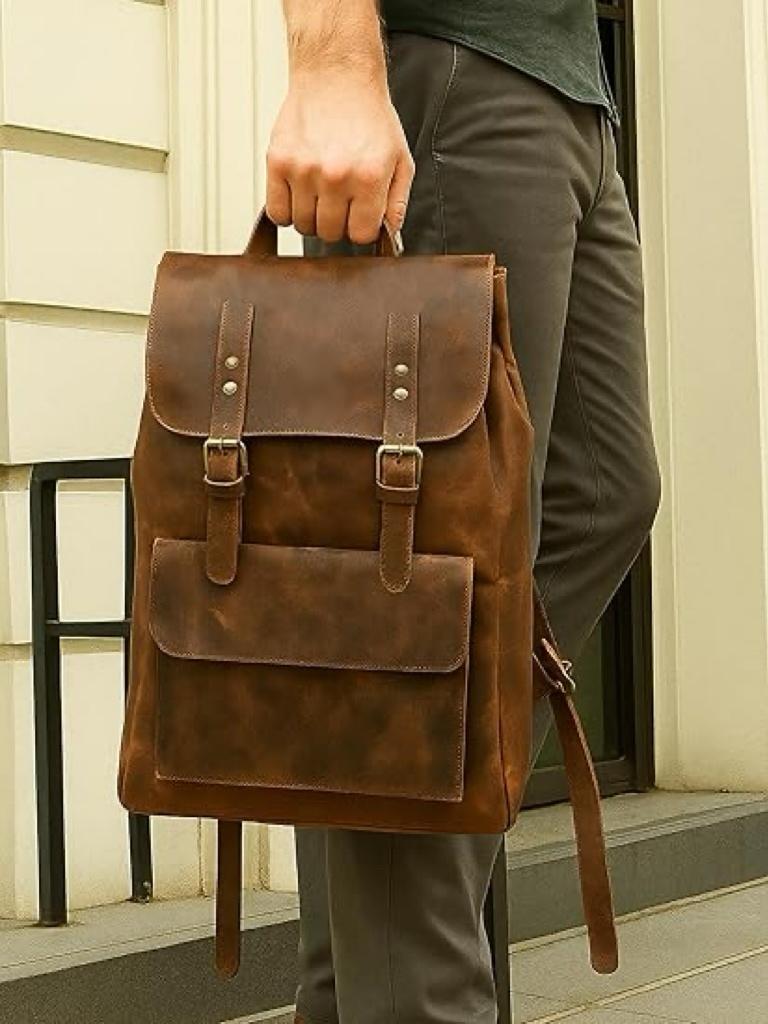 Artist Nomad Vintage Leather Backpack