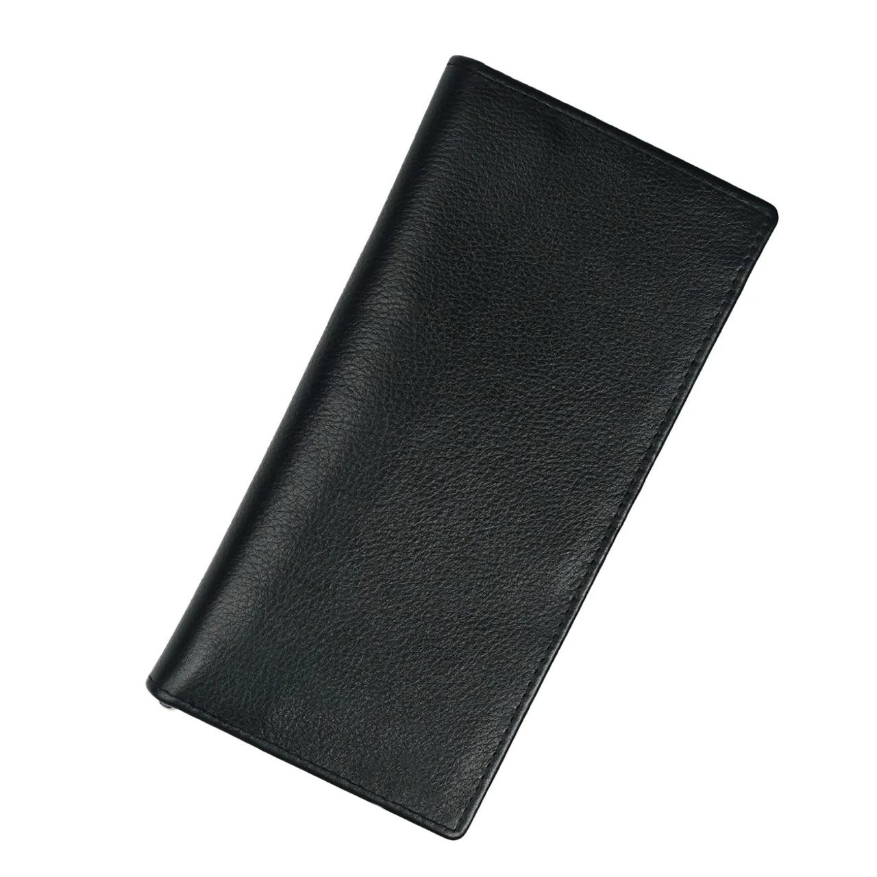 Artist Executive Leather Long Wallet BLACK